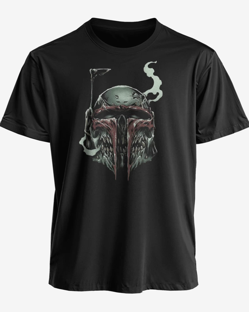 Polera premium Negro de Boba Death