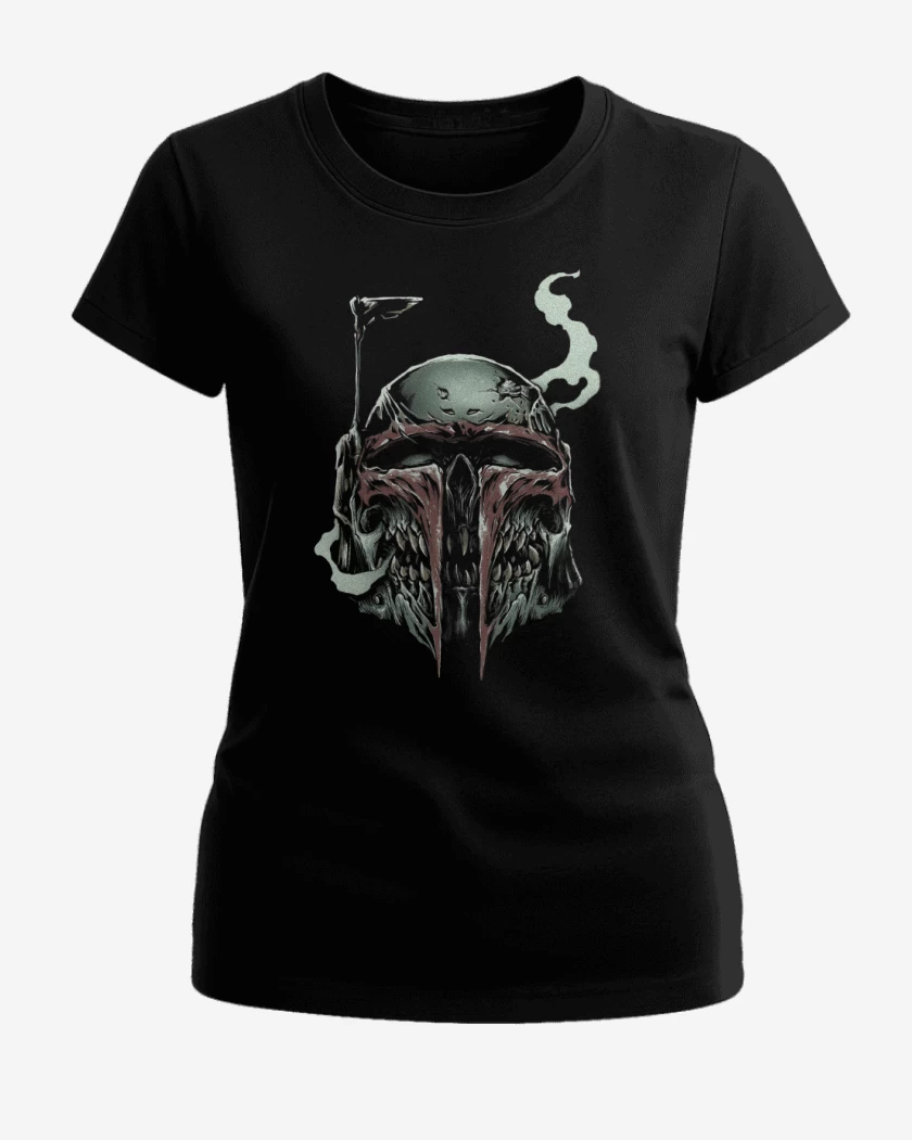 Polera de Mujer Negro de Boba Death