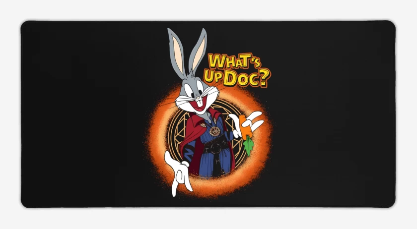 Mouse pad Gamer Qué Sucede Doc?