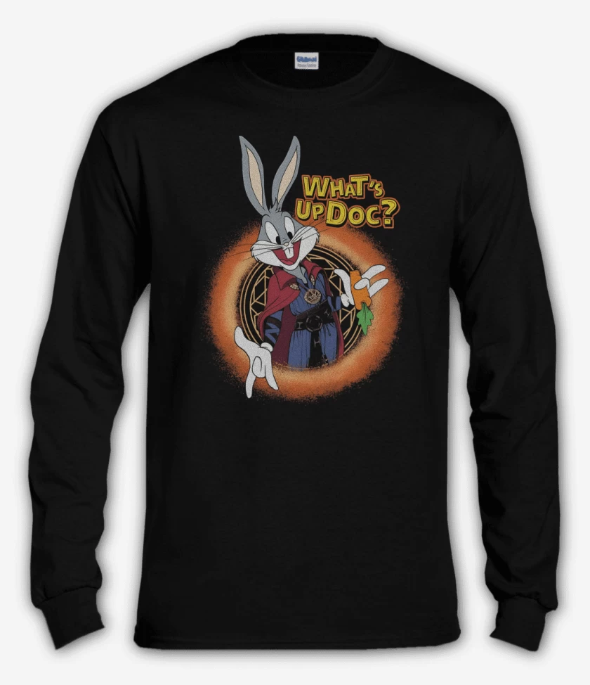 Polera manga larga Qué Sucede Doc?