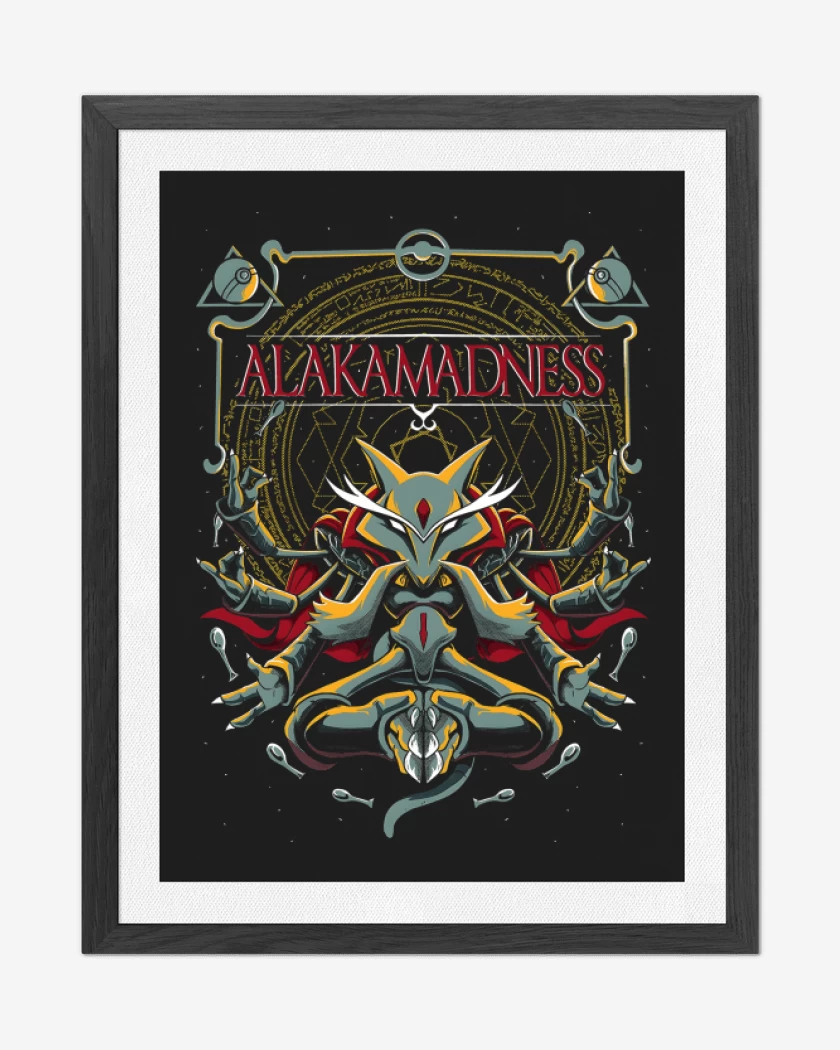Cuadro decorativo Negro de Alakamadness