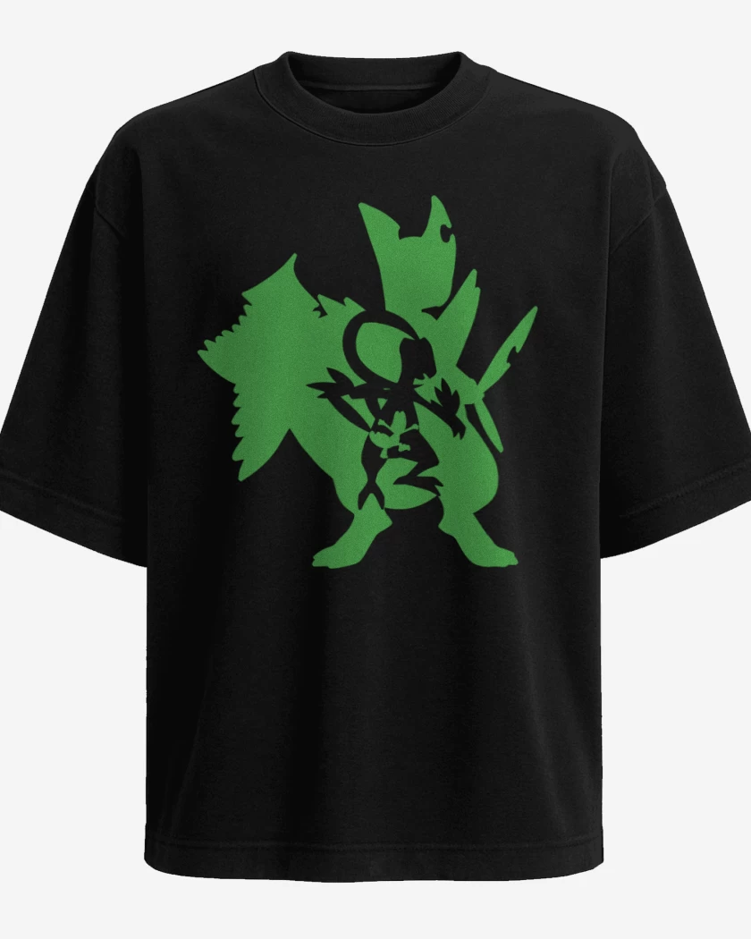 Polera Oversize Negro de Treevolution