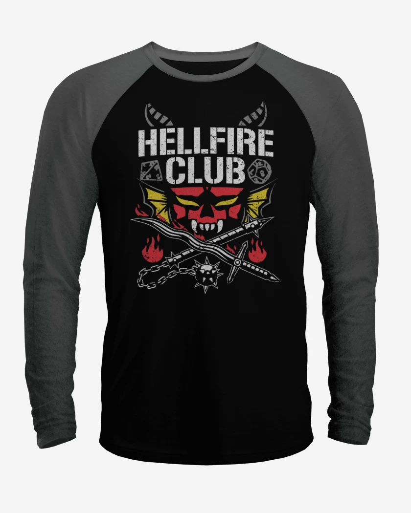 Polera Raglan The Hellfire Club