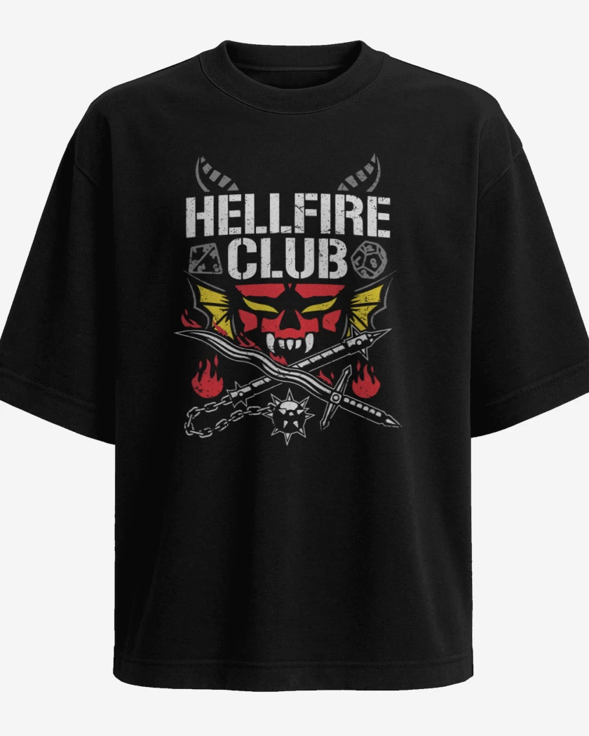 Polera Oversize The Hellfire Club