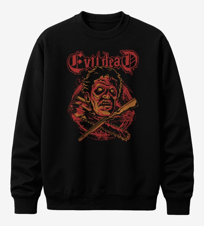 Poleron polo Negro de Evil Dead