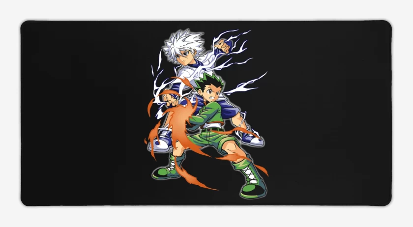 Mouse pad Gamer Negro de Duo Cazador