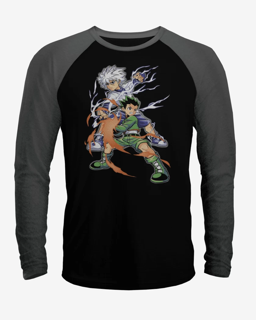Polera Raglan Duo Cazador