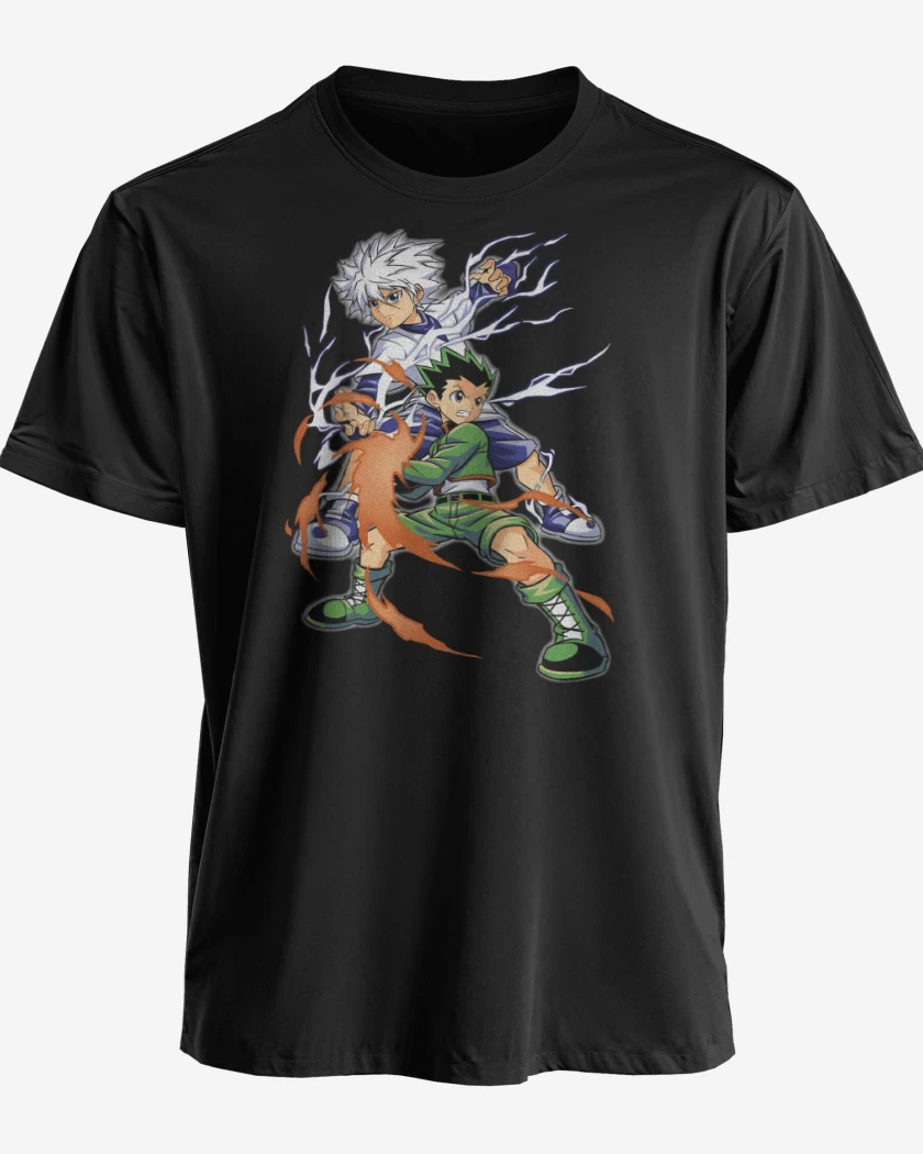 Polera premium Negro de Duo Cazador