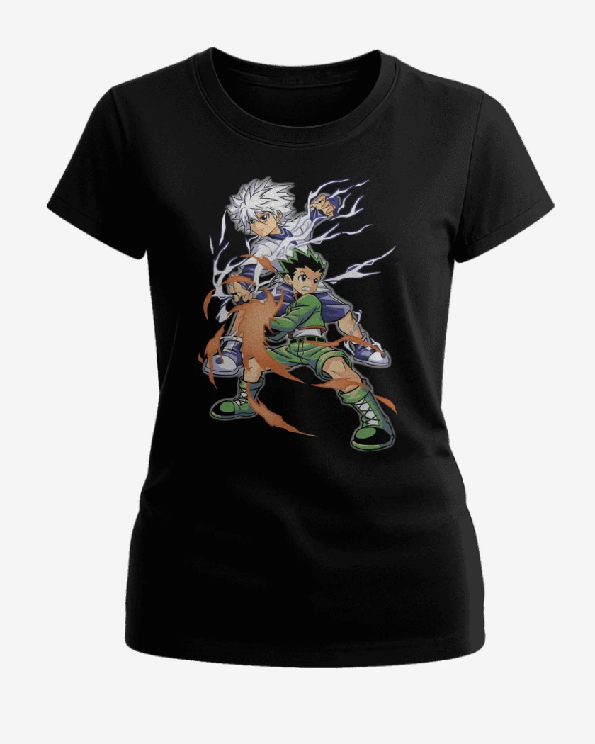 Polera de Mujer Negro de Duo Cazador