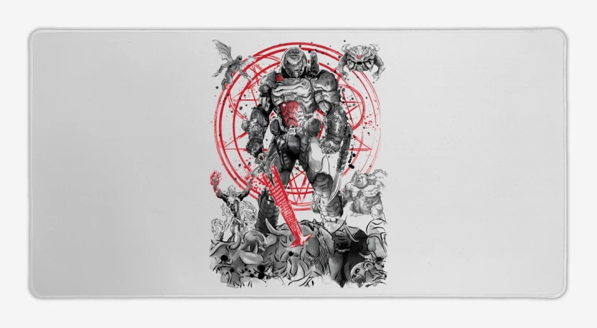 Mouse pad Gamer The Hell Walker
