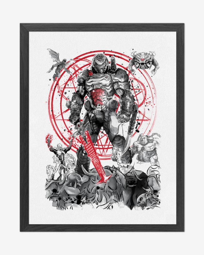 Cuadro decorativo The Hell Walker