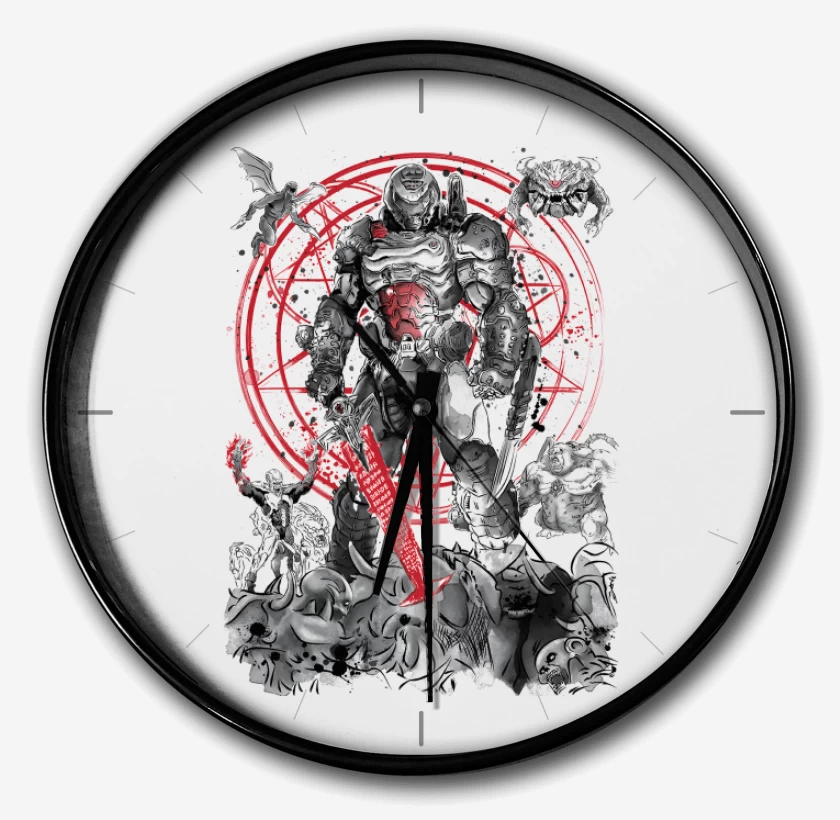 Reloj Blanco de The Hell Walker