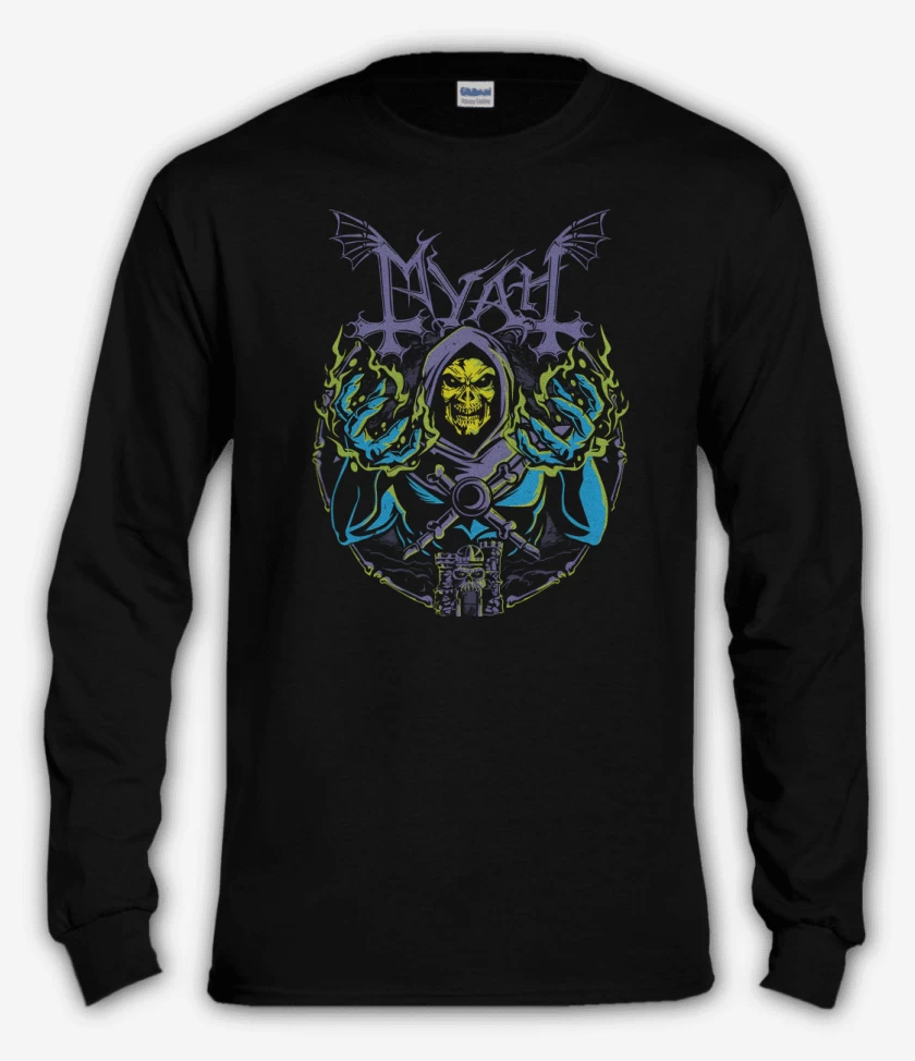 Polera manga larga Negro de Master of Mayhem