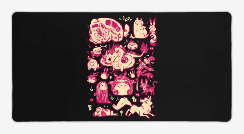 Mouse pad Gamer Criaturas de Otros Mundos