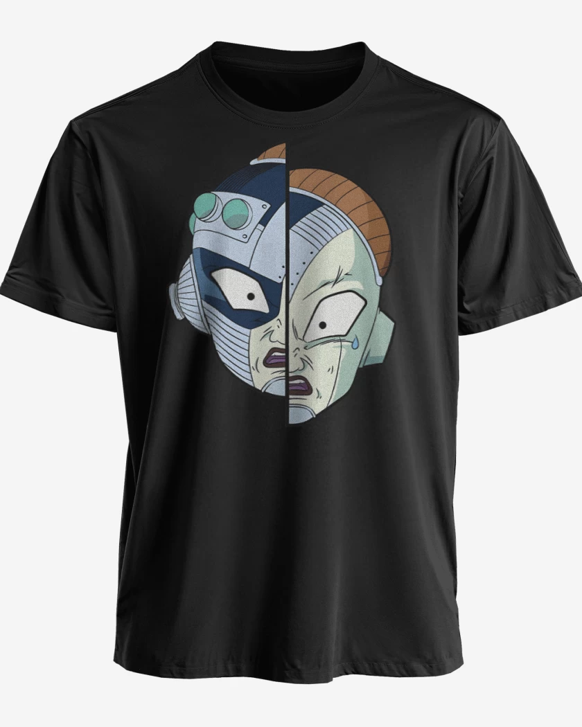 Polera premium Negro de Freezer a la Mitad