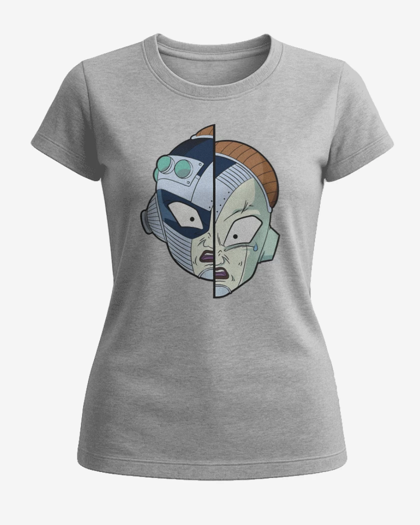 Polera de Mujer Gris Melange de Freezer a la Mitad