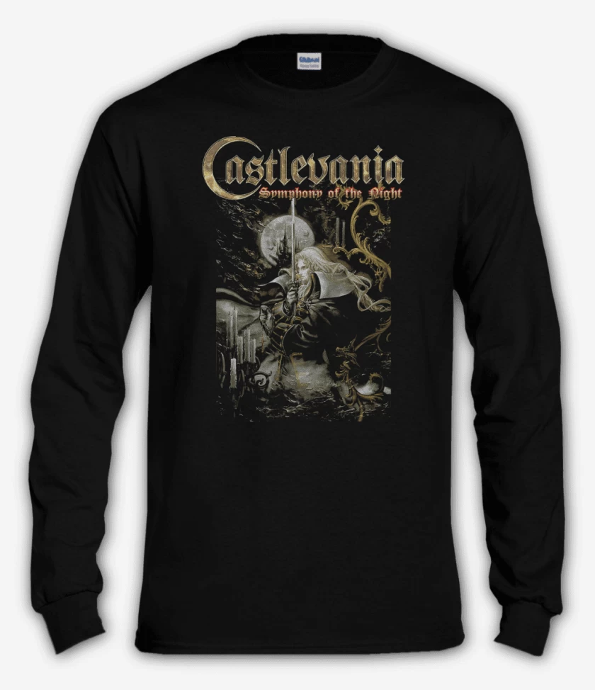 Polera manga larga Castlevania Symphony of the Night