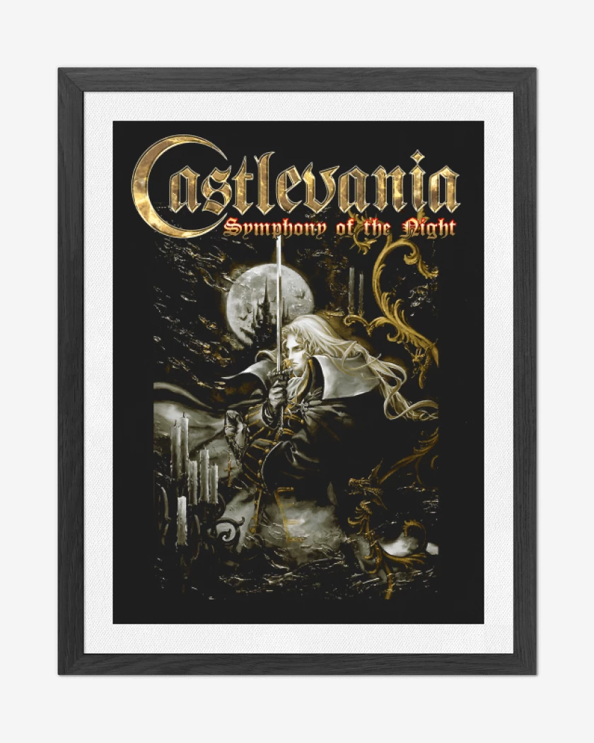 Cuadro decorativo Castlevania Symphony of the Night
