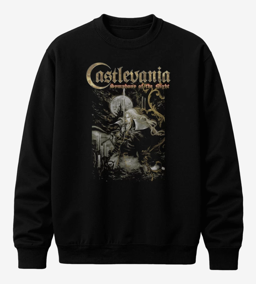 Poleron polo Castlevania Symphony of the Night