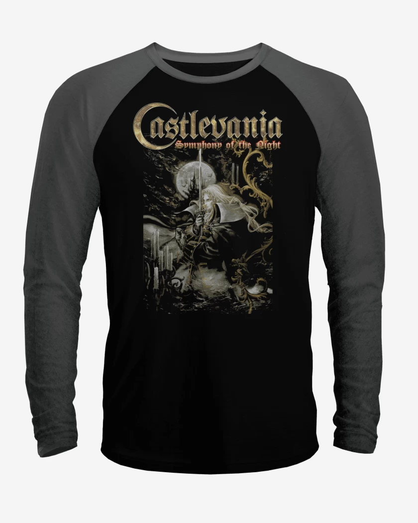Polera Raglan Castlevania Symphony of the Night