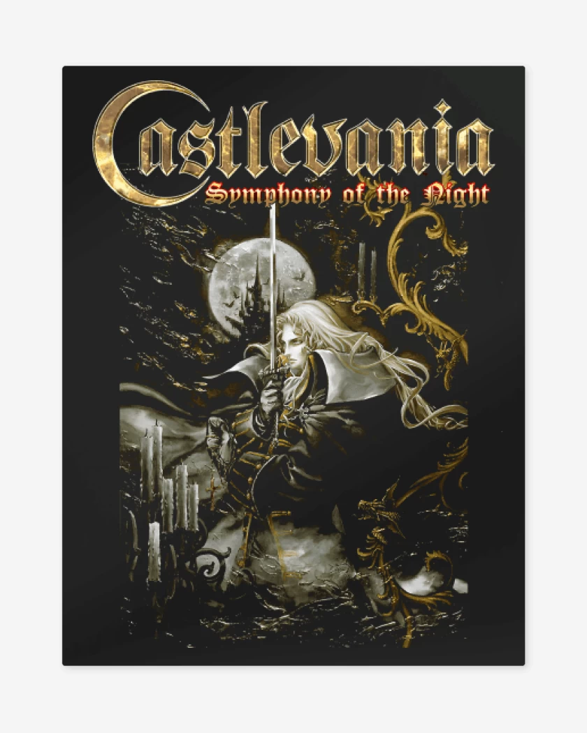 Print metalico Castlevania Symphony of the Night