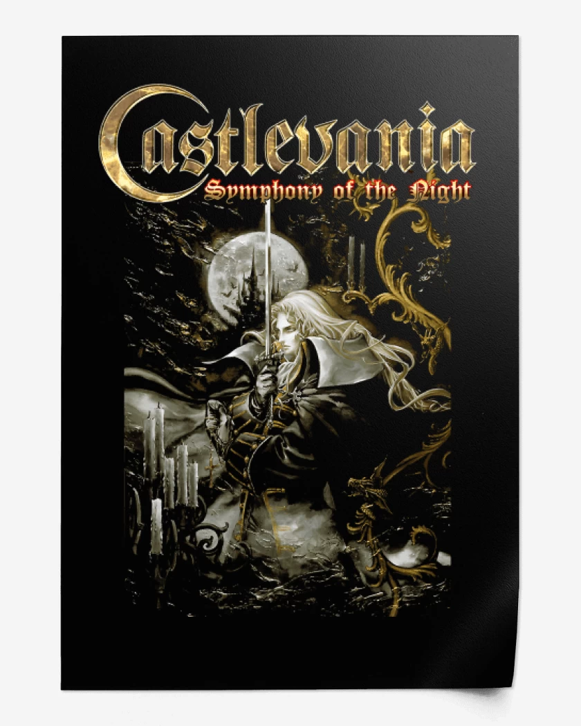 Print Castlevania Symphony of the Night