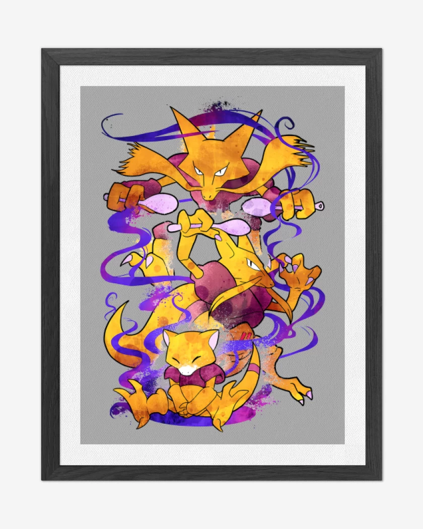 Cuadro decorativo Abra Kadabra Alakazam
