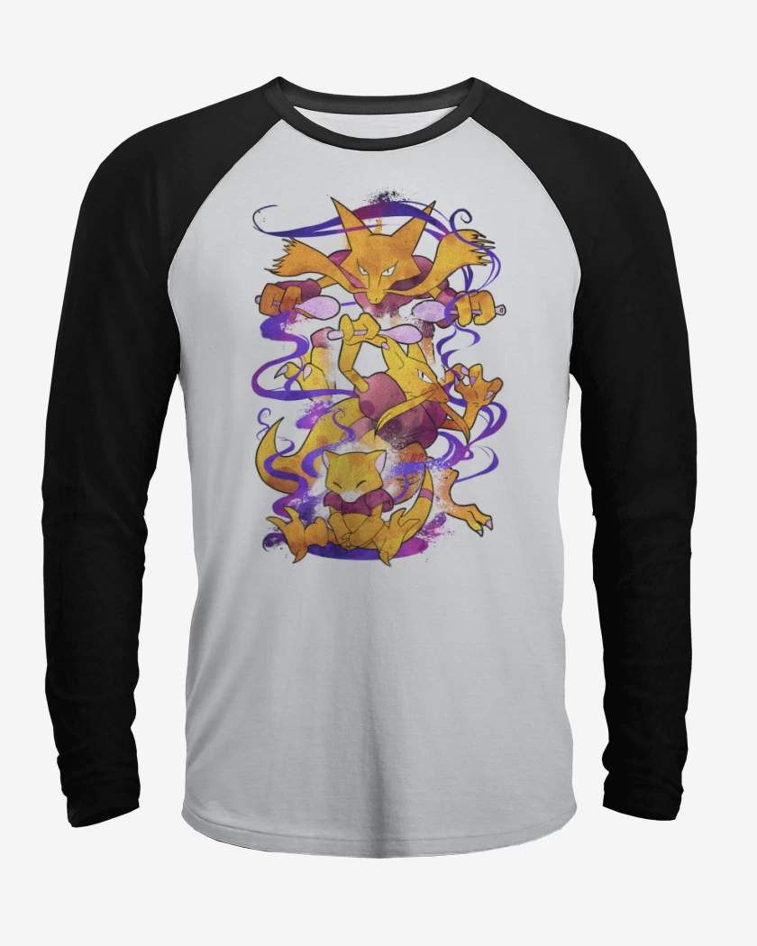 Polera Raglan Abra Kadabra Alakazam
