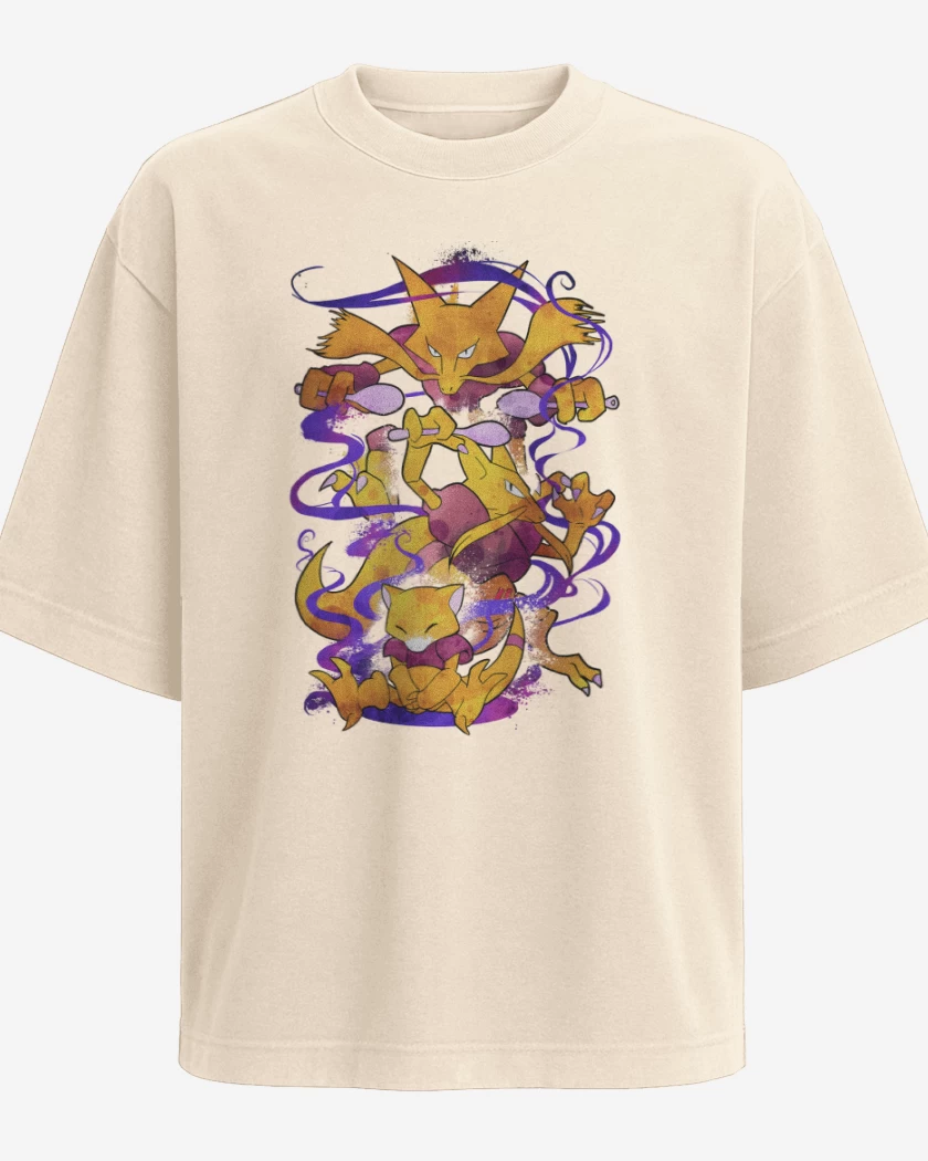 Polera Oversize Abra Kadabra Alakazam