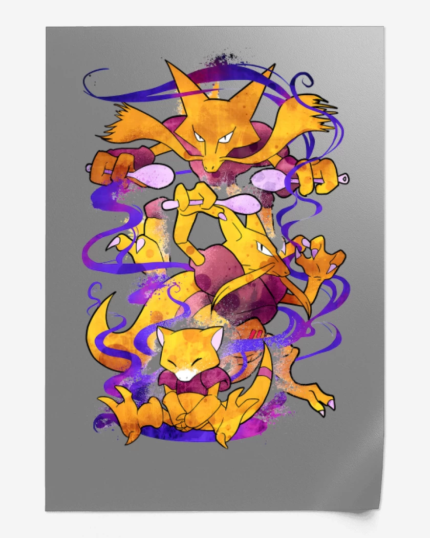 Print Abra Kadabra Alakazam