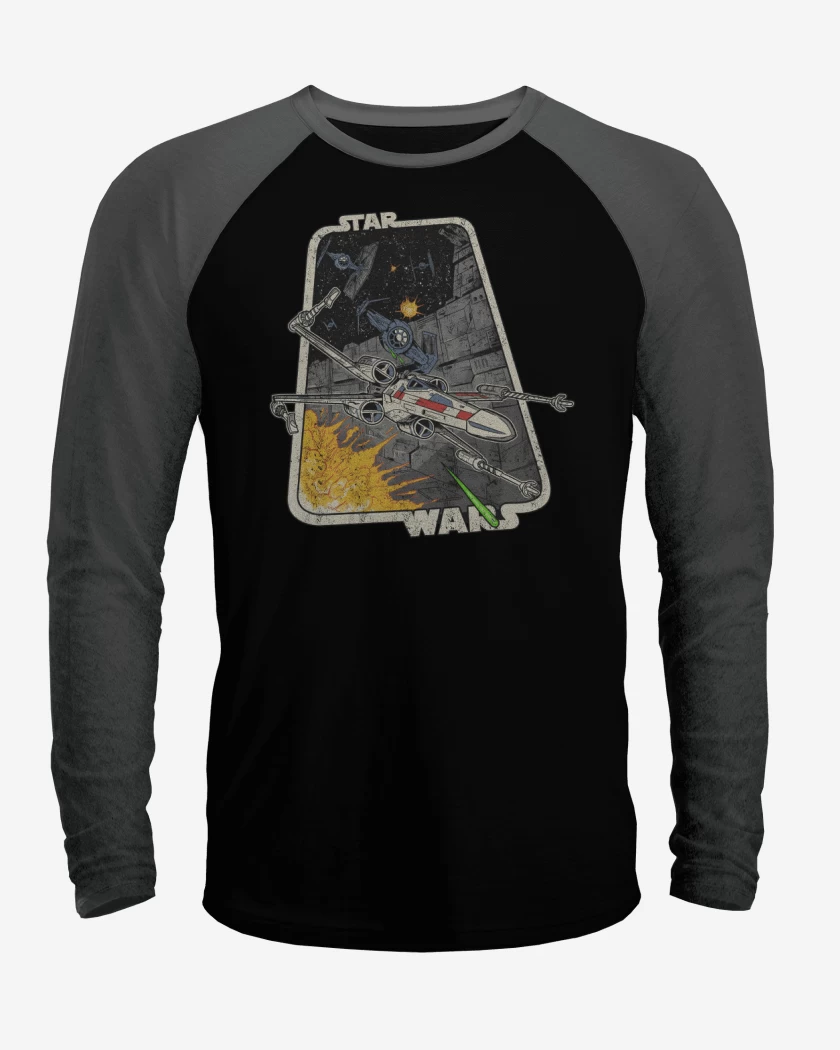 Polera Raglan Batalla galáctica