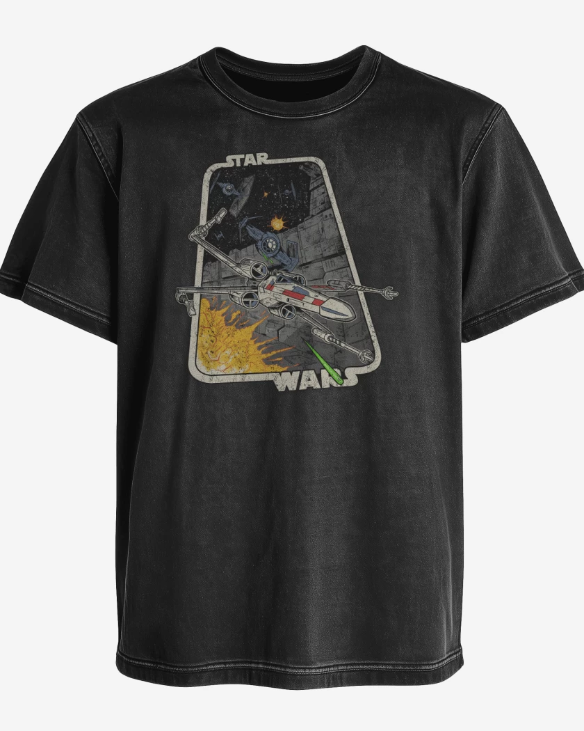 Polera desgastada Batalla galáctica