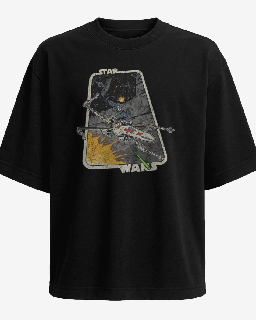 Polera Oversize Batalla galáctica