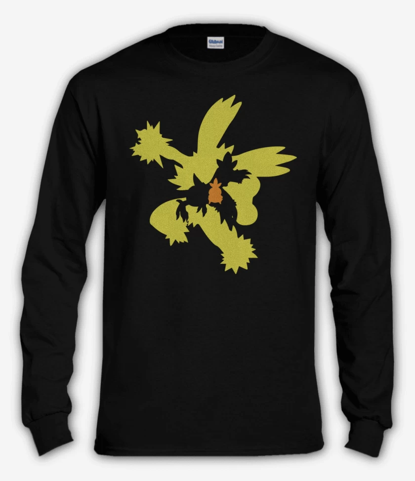 Polera manga larga Negro de Torvolution