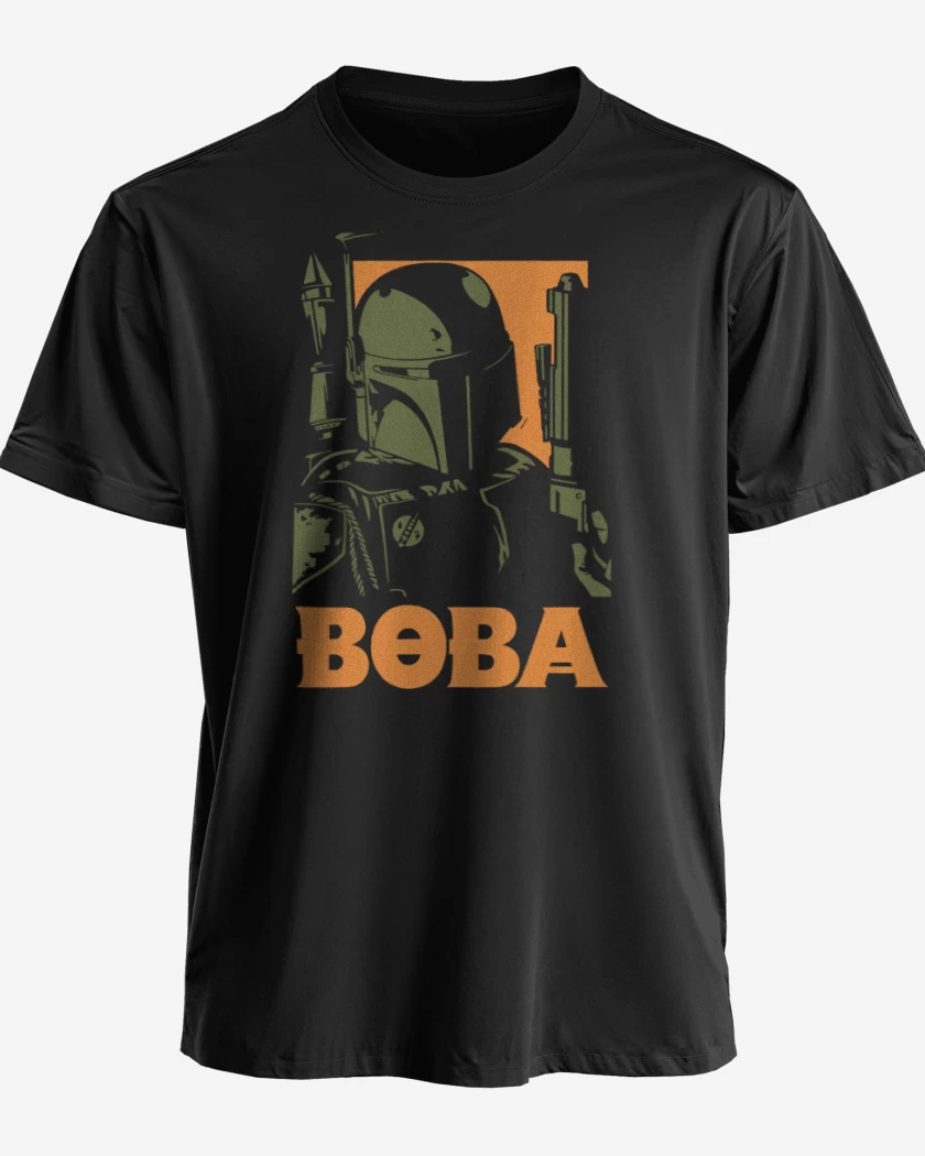 Polera premium Negro de Boba