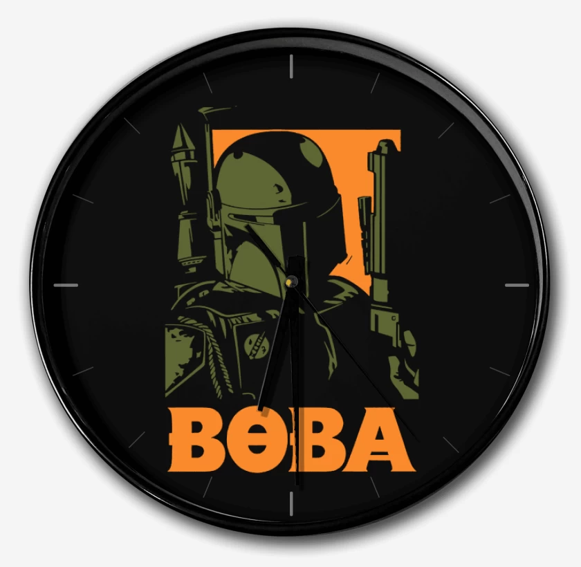 Reloj Negro de Boba