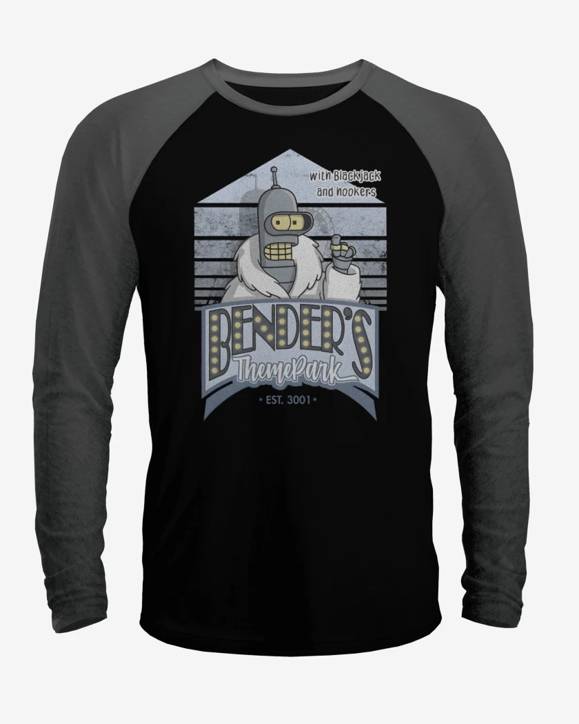Polera Raglan Con juegos de azar y mujerzuelas