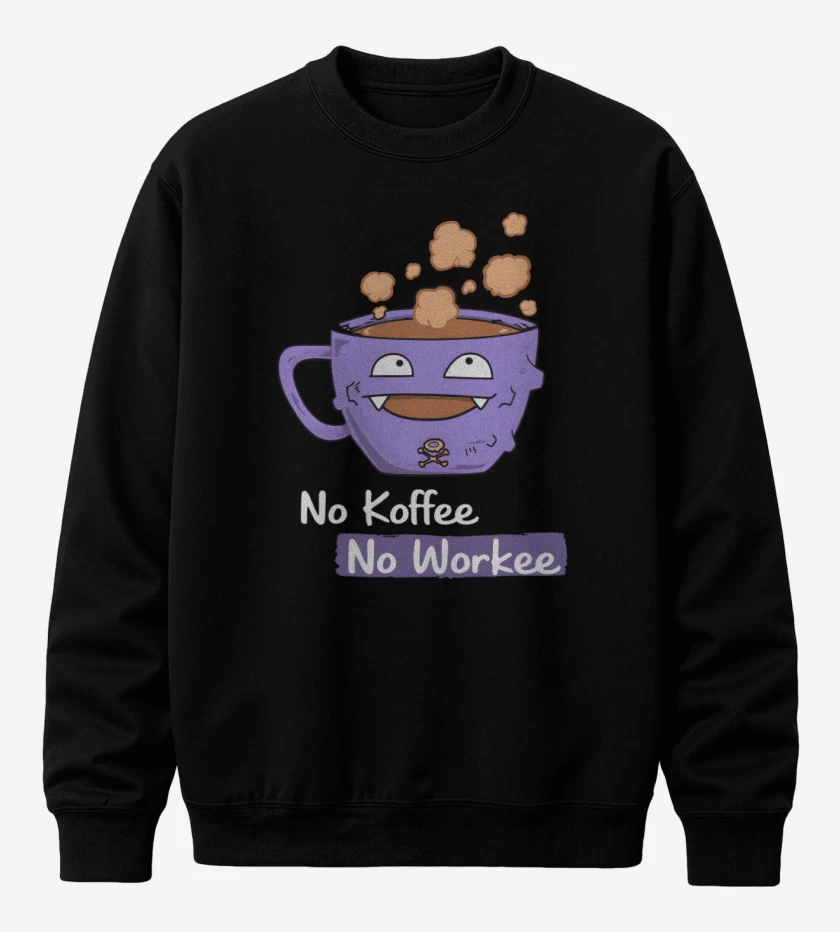 Poleron polo No Koffee no workee