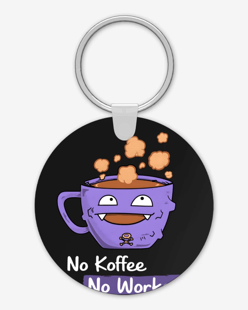 Llavero No Koffee no workee