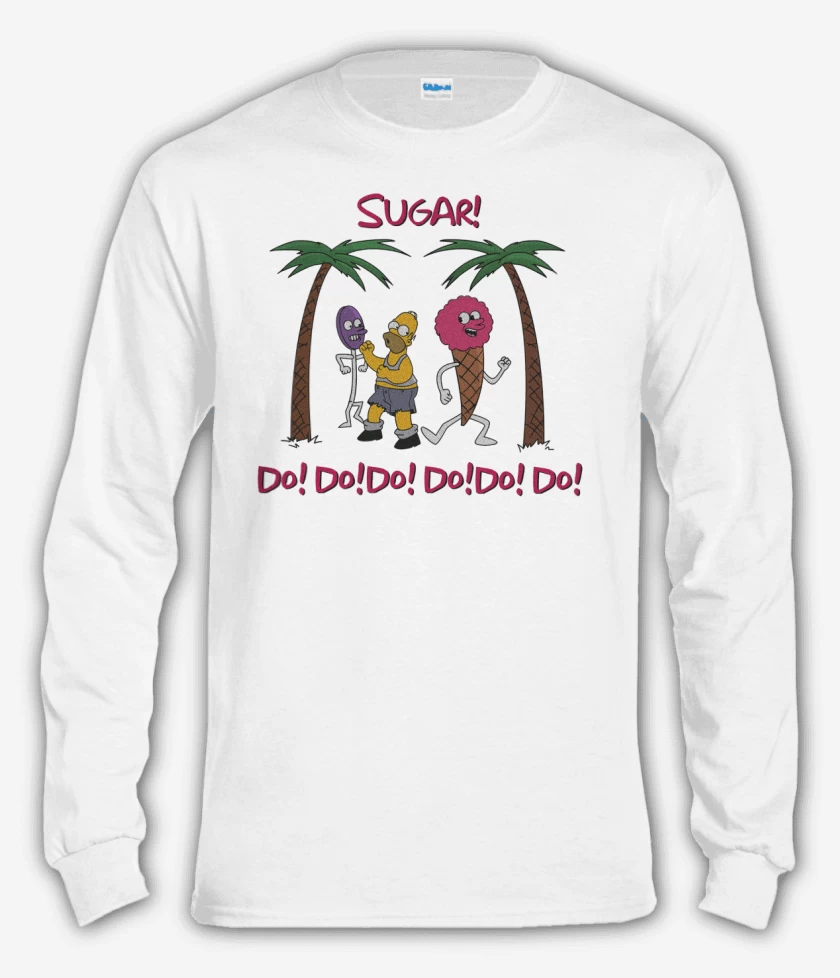 Polera manga larga Blanco de Sugar
