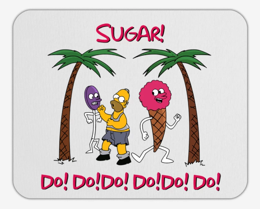 Mousepad Blanco de Sugar