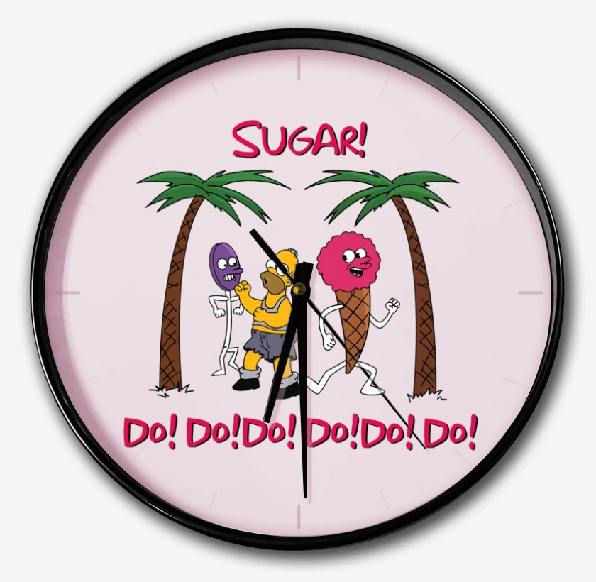 Reloj Rosa Pastel de Sugar
