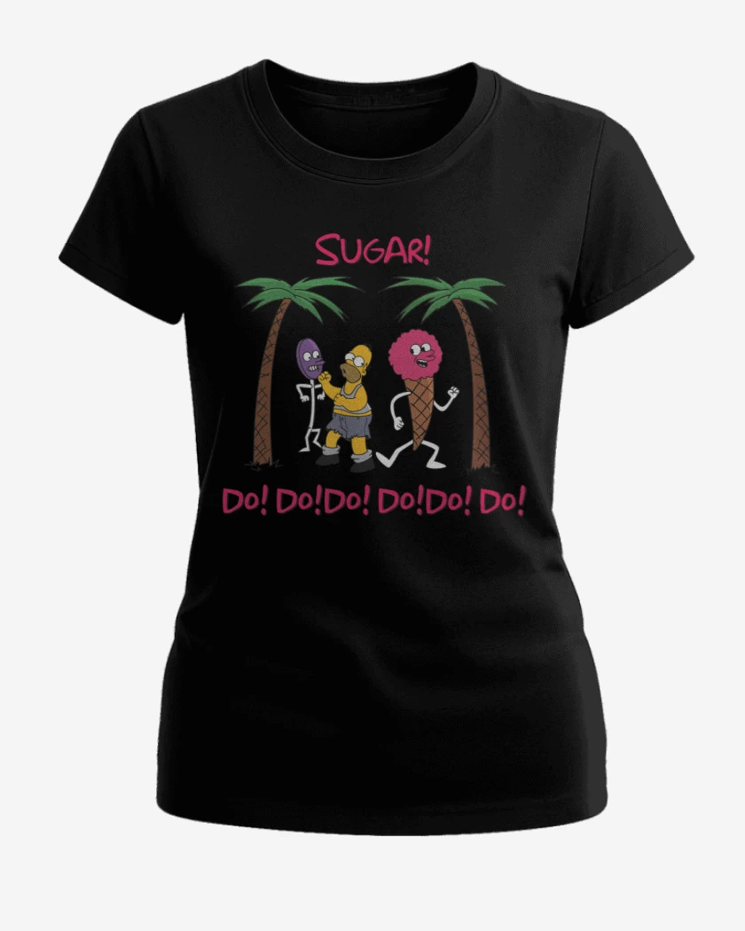 Polera de Mujer Negro de Sugar