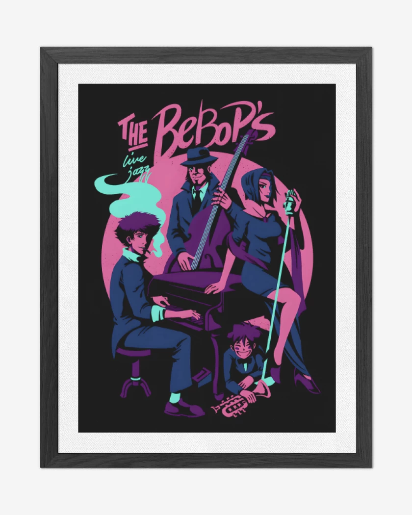 Cuadro decorativo Negro de The Bebops