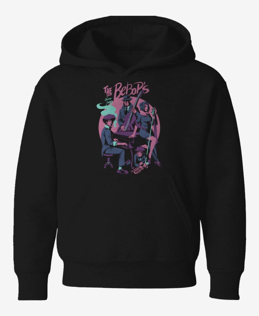 Poleron de niño Negro de The Bebops