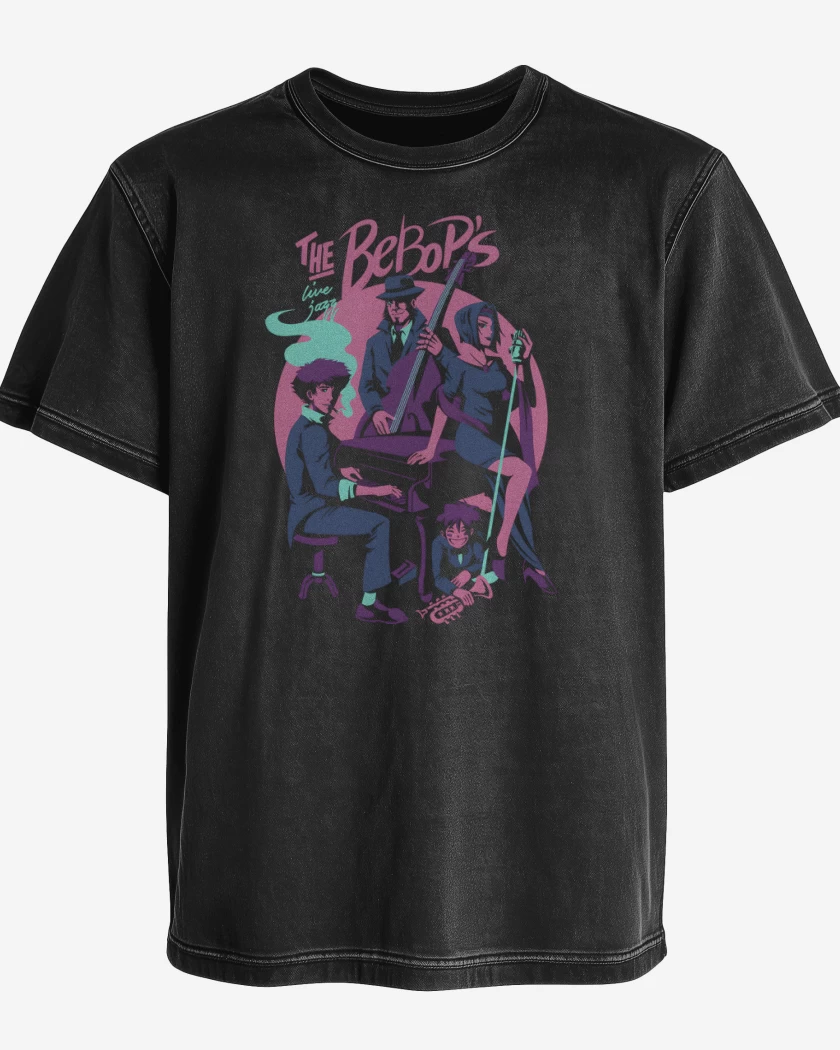 Polera desgastada The Bebops