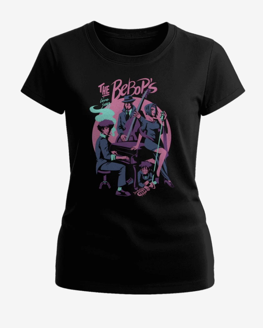 Polera de Mujer Negro de The Bebops