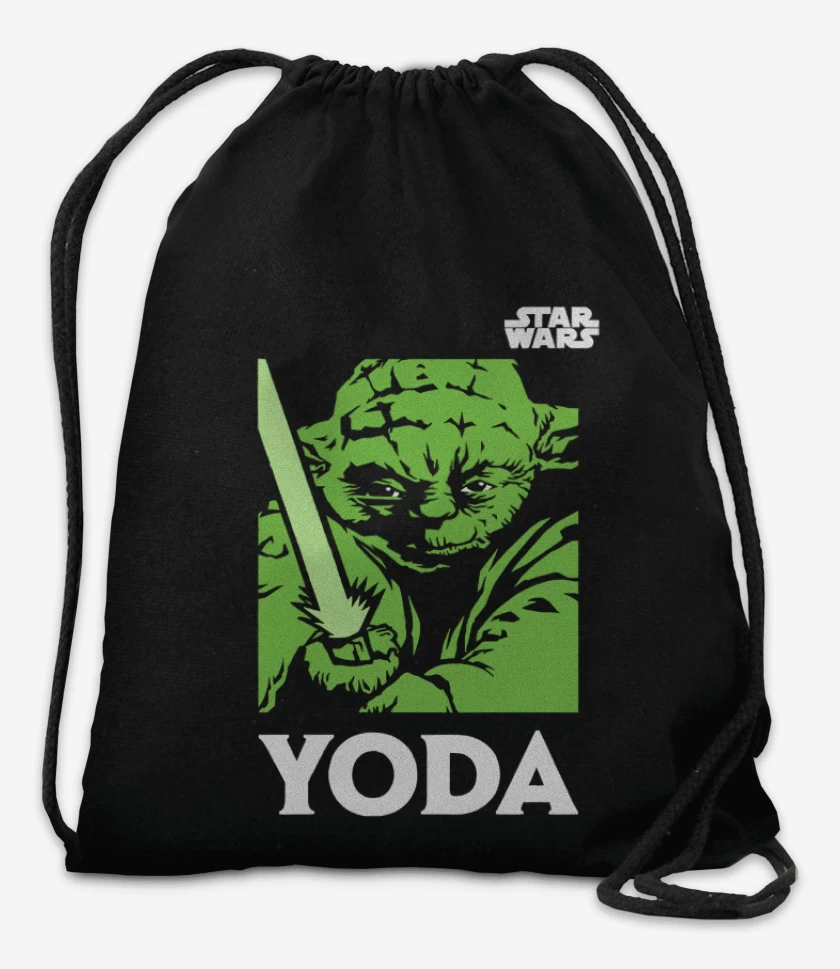 Mochila Negro de Yoda
