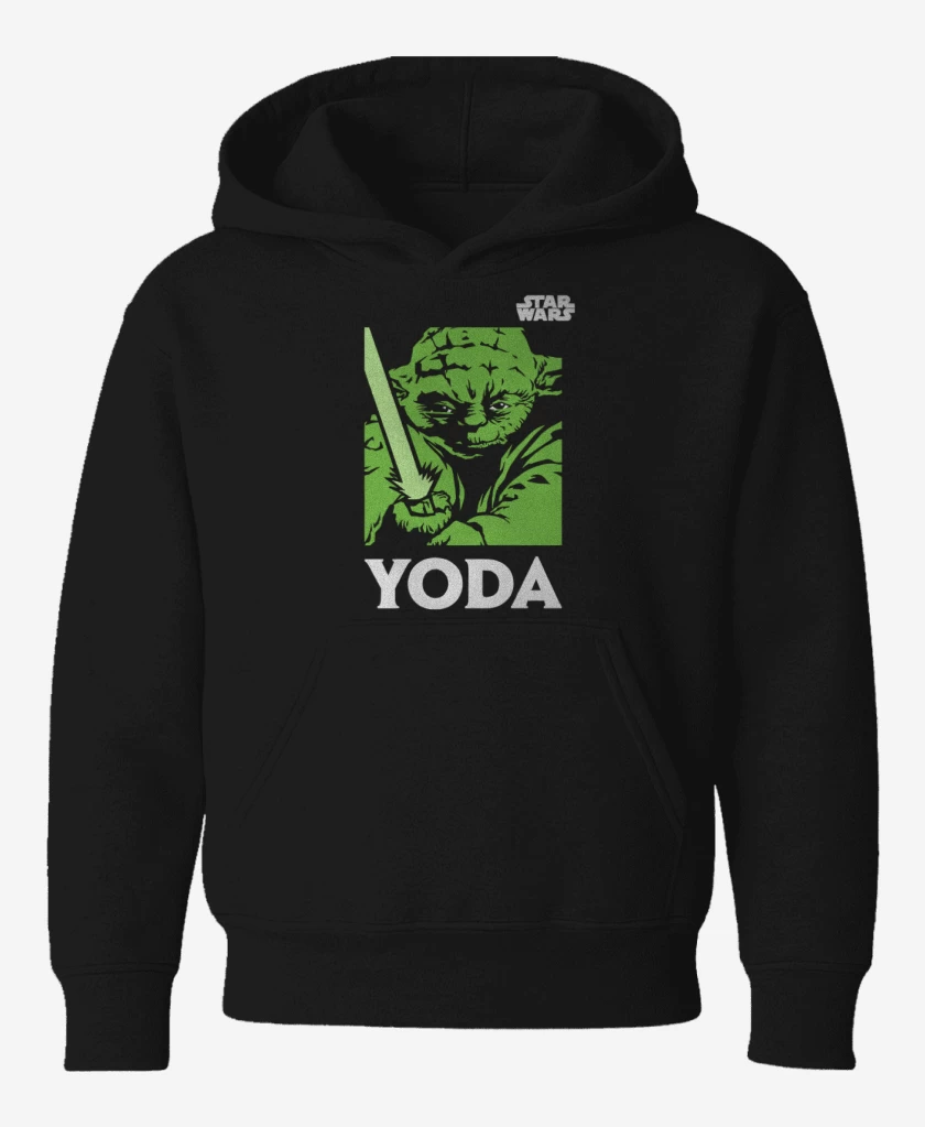 Poleron de niño Negro de Yoda