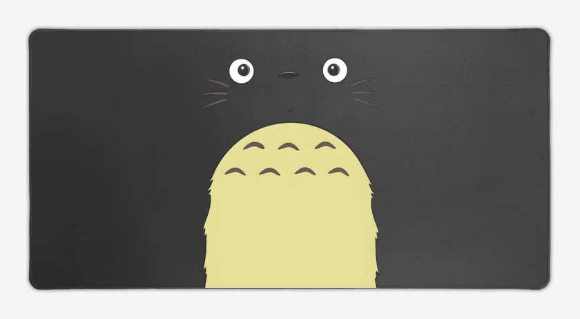 Mouse pad Gamer Carbon de Totoro Face